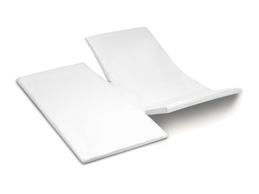 YOON hoeslaken katoensatijn dubbele split YOON hoeslaken katoensatijn dubbele split