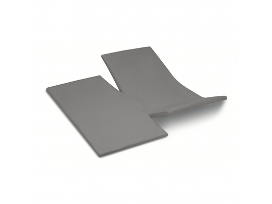 YOON hoeslaken katoensatijn dubbele split YOON hoeslaken katoensatijn dubbele split