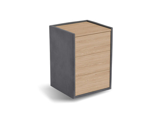 Nachtkastje Roy - front eiken Nachtkastje Roy - front eiken