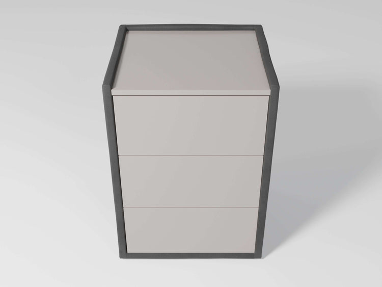 Nachtkastje Roy - front taupe Nachtkastje Roy - front taupe