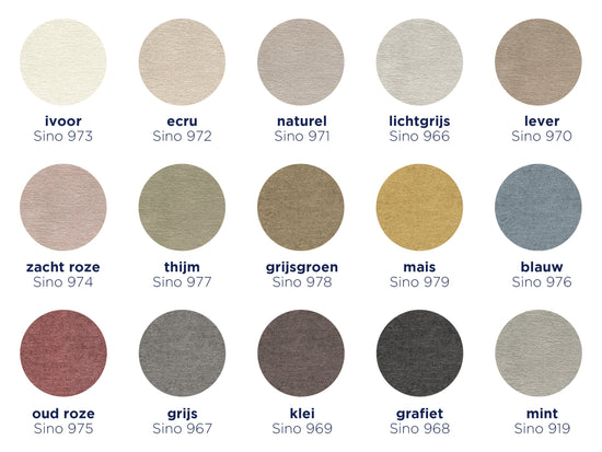 Stof zacht, Sino Stof zacht, Sino