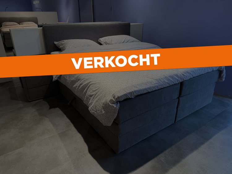 Opbergboxspring Bremen met klep - Showroomset Opbergboxspring Bremen met klep - Showroomset