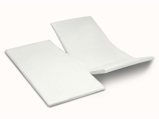 YOON hoeslaken katoensatijn dubbele split YOON hoeslaken katoensatijn dubbele split