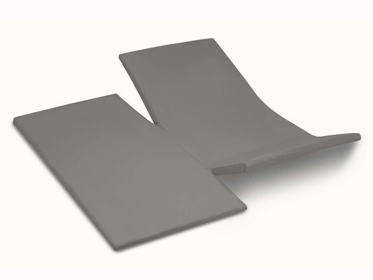 YOON hoeslaken katoensatijn dubbele split YOON hoeslaken katoensatijn dubbele split