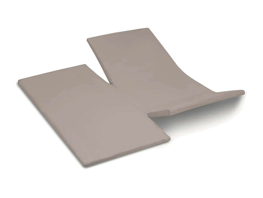 YOON hoeslaken katoensatijn dubbele split YOON hoeslaken katoensatijn dubbele split