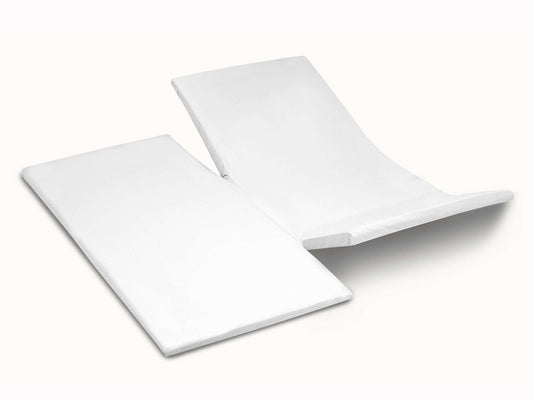 YOON hoeslaken katoensatijn dubbele split YOON hoeslaken katoensatijn dubbele split