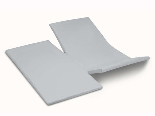 YOON hoeslaken katoensatijn dubbele split YOON hoeslaken katoensatijn dubbele split