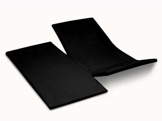 YOON hoeslaken katoensatijn dubbele split YOON hoeslaken katoensatijn dubbele split