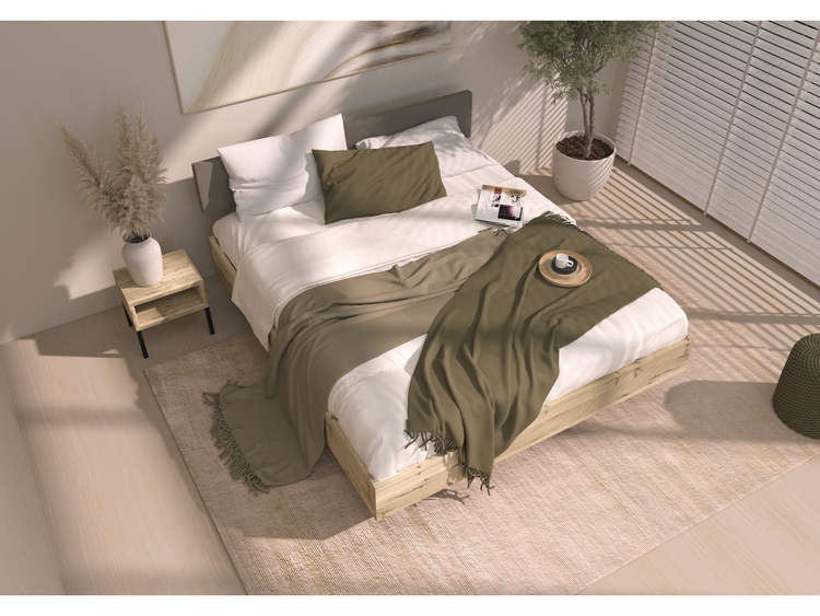 Bed Hull | gestoffeerd hoofdbord Bed Hull | gestoffeerd hoofdbord