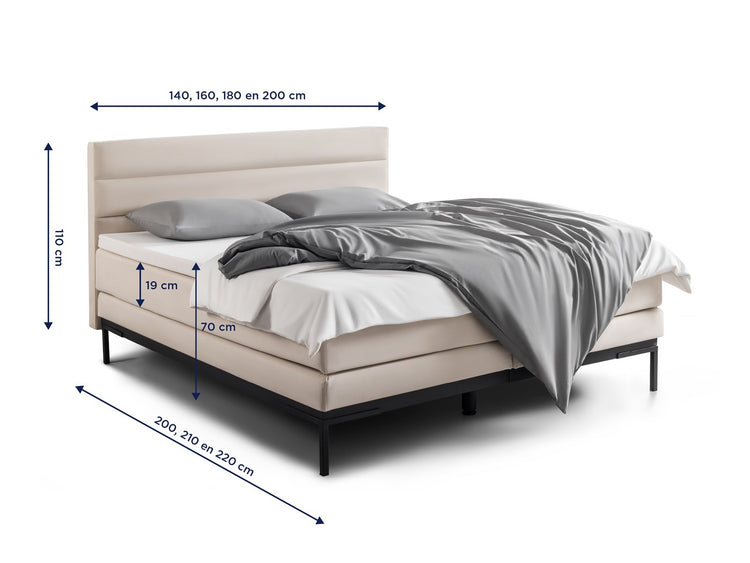 Boxspring Bordeaux Boxspring Bordeaux