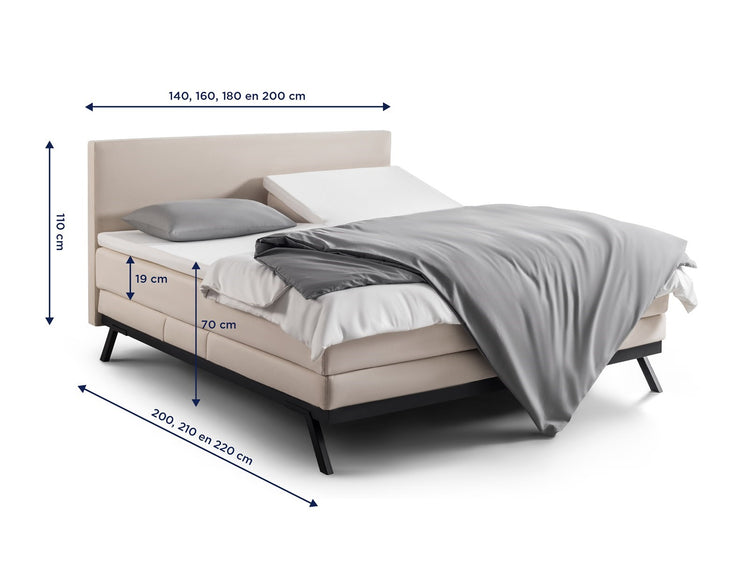 Boxspring Lyon elektrisch Boxspring Lyon elektrisch