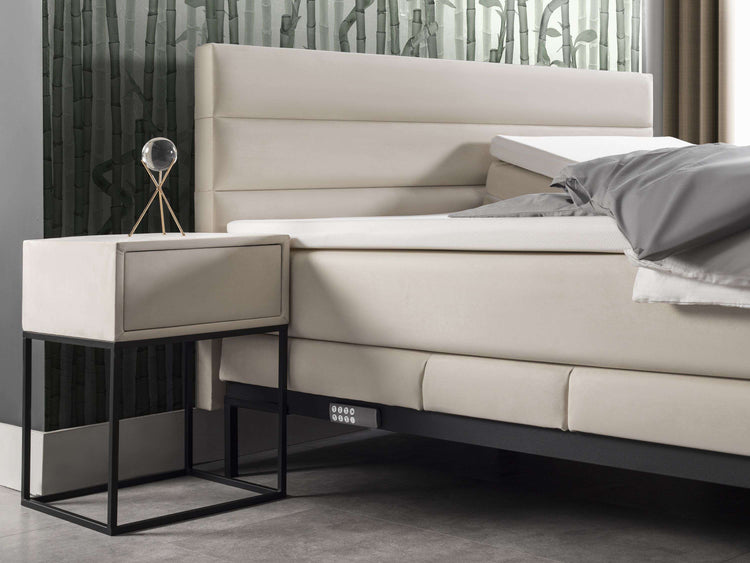 Boxspring Bordeaux elektrisch Boxspring Bordeaux elektrisch