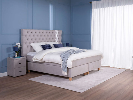 Boxspring Lulea 153cm hoog Boxspring Lulea 153cm hoog