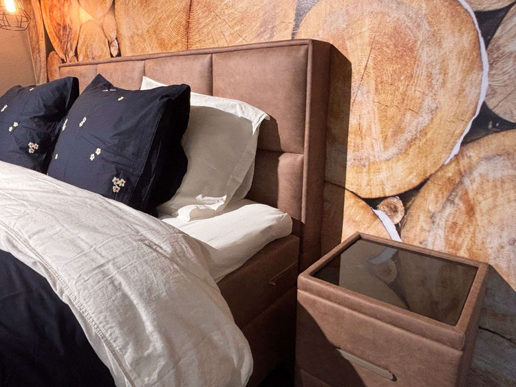 Boxspring Sundfall - Showroomset Boxspring Sundfall - Showroomset