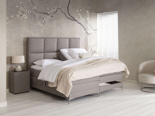 Boxspring Sundfall elektrisch 153cm hoog Boxspring Sundfall elektrisch 153cm hoog