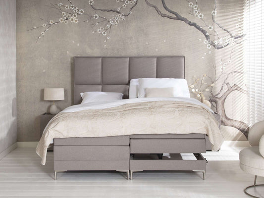 Boxspring Sundfall elektrisch 153cm hoog Boxspring Sundfall elektrisch 153cm hoog