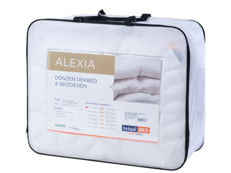 Dekbed Alexia 90% dons | 4-seizoenen Dekbed Alexia 90% dons | 4-seizoenen