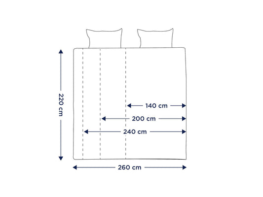 Dekbed Dani 100% bamboe | Zomer Dekbed Dani 100% bamboe | Zomer