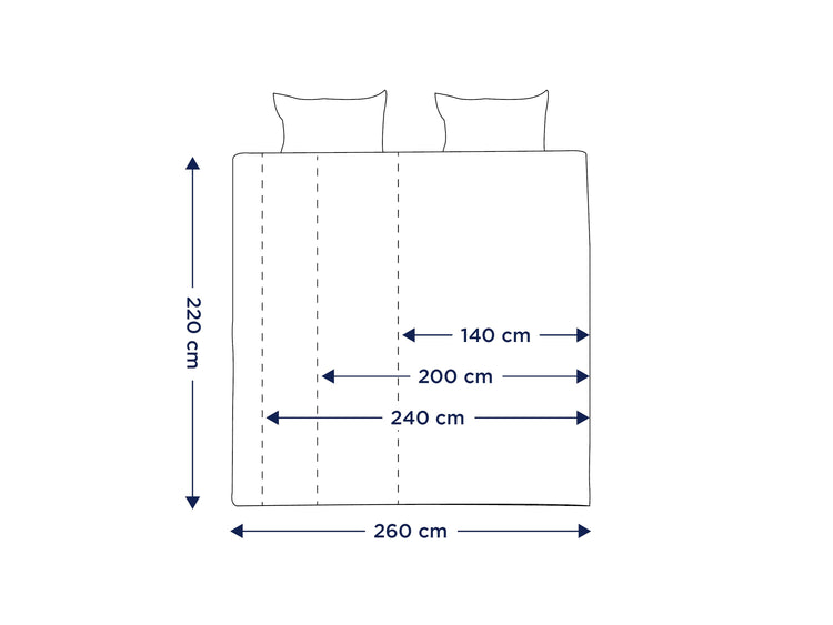 Dekbed Eliza 100% thermosoft | Enkel Dekbed Eliza 100% thermosoft | Enkel