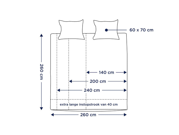 Dekbedovertrek Flore Dekbedovertrek Flore
