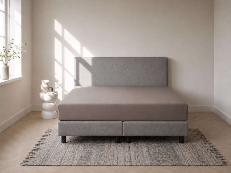 YOON hoeslaken jersey | taupe YOON hoeslaken jersey | taupe