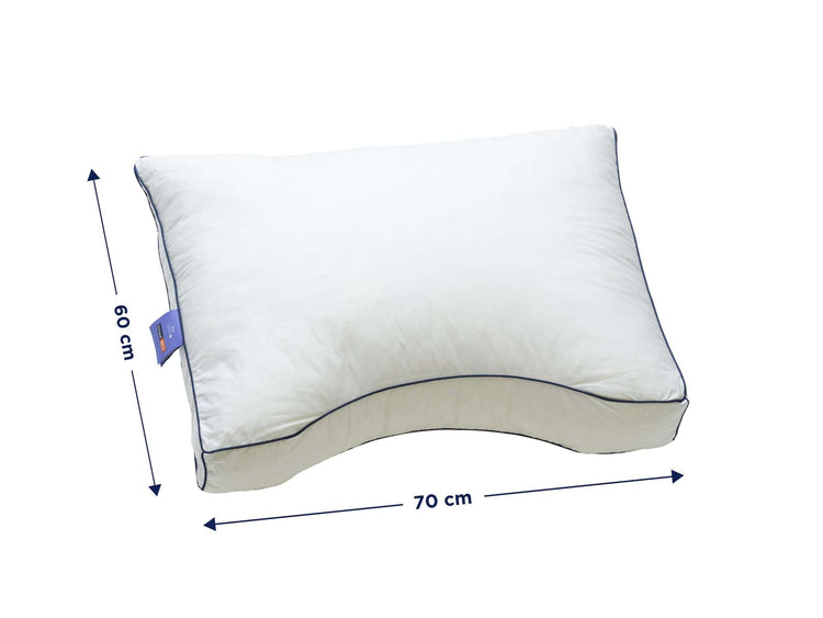 Hoofdkussen Elin | Vezelbolletjes Hoofdkussen Elin | Vezelbolletjes