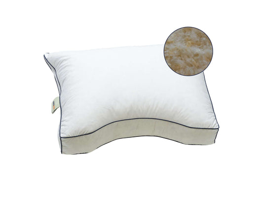 Hoofdkussen Mira | dons & latex Hoofdkussen Mira | dons & latex