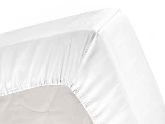 YOON molton katoen enkele split | Wit YOON molton katoen enkele split | Wit