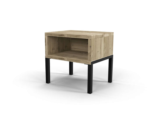 Nachtkastje Wells - open vak Nachtkastje Wells - open vak