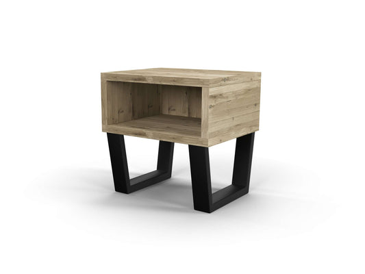 Nachtkastje Wells - open vak Nachtkastje Wells - open vak