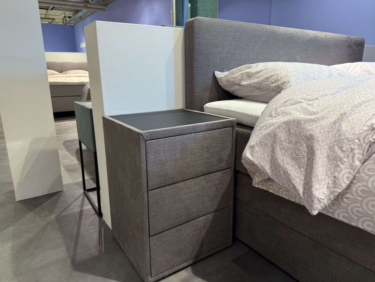 Opbergboxspring Bremen met klep - Showroomset Opbergboxspring Bremen met klep - Showroomset