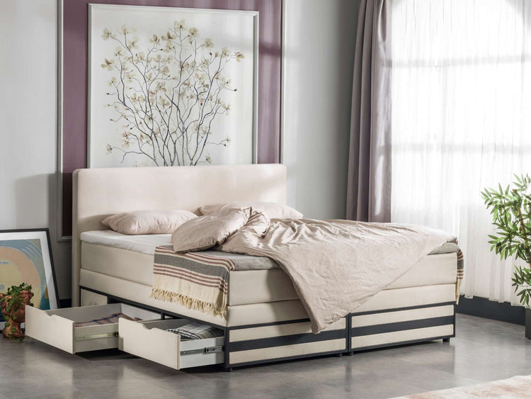 Opbergboxspring Bremen met lade Opbergboxspring Bremen met lade