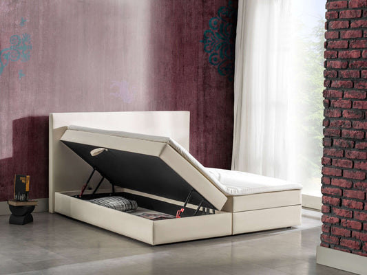 Opbergboxspring Dortmund met klep Opbergboxspring Dortmund met klep