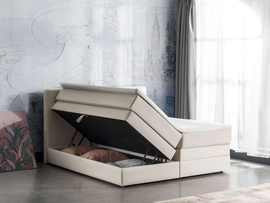 Opbergboxspring Hamburg met klep Opbergboxspring Hamburg met klep