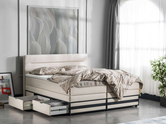 Opbergboxspring Hamburg met lade Opbergboxspring Hamburg met lade