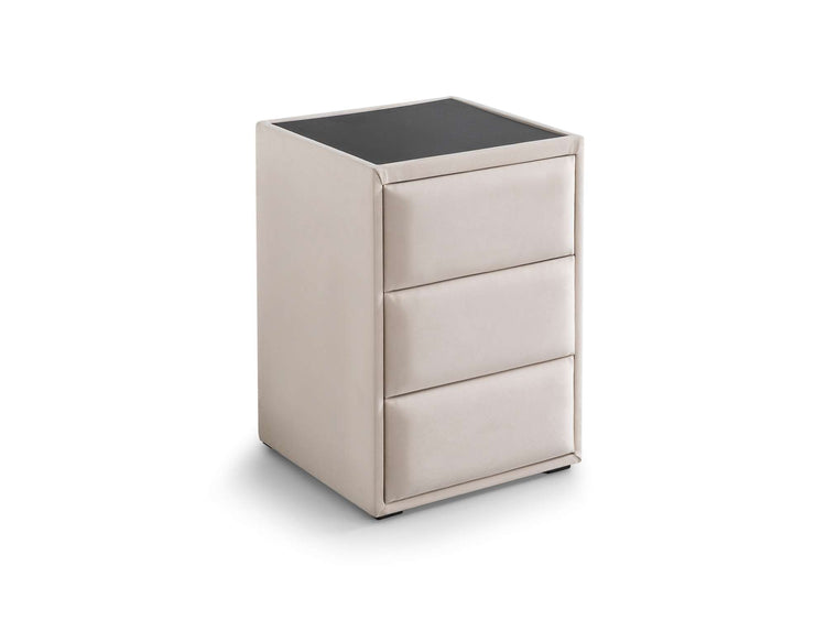 Nachtkastje Reims - 3 lades Nachtkastje Reims - 3 lades