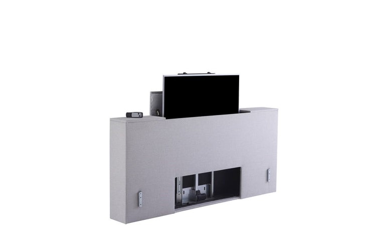 Voetbord met tv-lift Voetbord met tv-lift