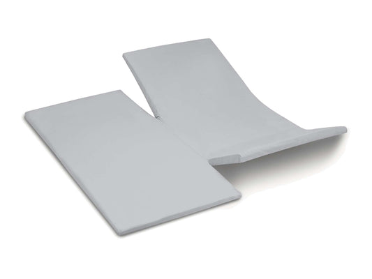 YOON hoeslaken katoensatijn dubbele split