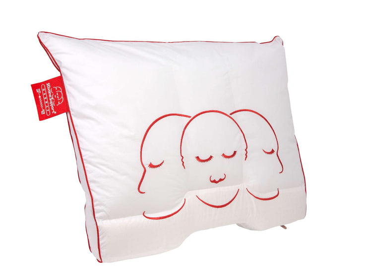 Hoofdkussen Silvana Support Grenat