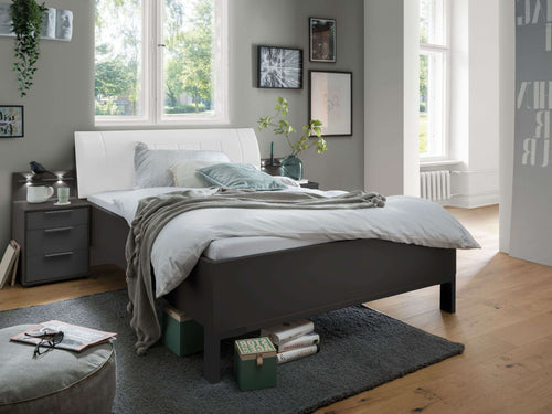 Bed Rota | leren hoofdbord