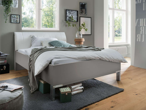 Bed Rota | leren hoofdbord | 1-persoons