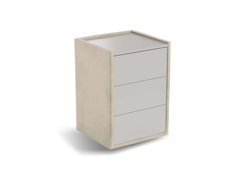 Nachtkastje Roy - front taupe