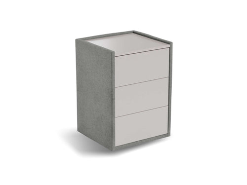 Nachtkastje Roy - front taupe