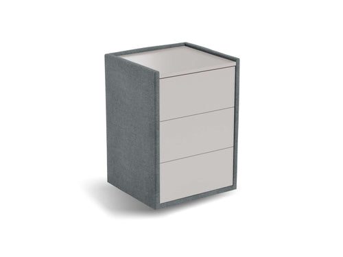 Nachtkastje Roy - front taupe
