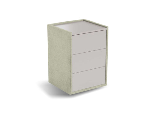 Nachtkastje Roy - front taupe