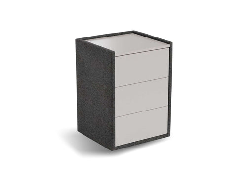 Nachtkastje Roy - front taupe