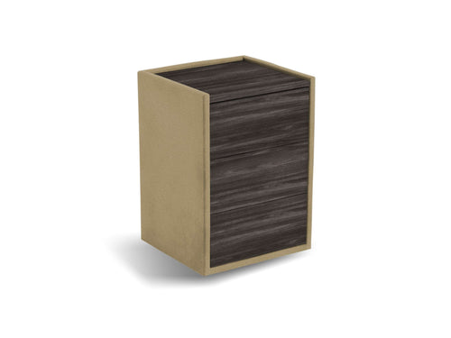 Nachtkastje Roy - front wenge