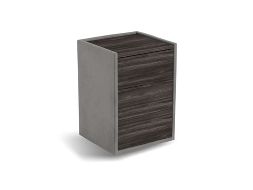 Nachtkastje Roy - front wenge