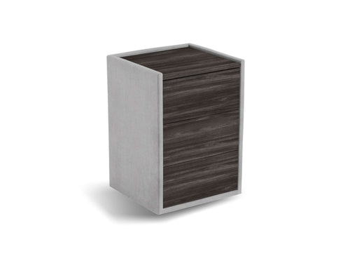 Nachtkastje Roy - front wenge