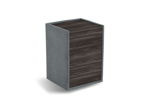 Nachtkastje Roy - front wenge